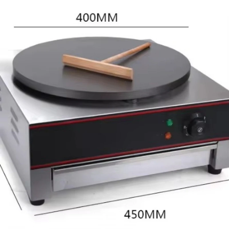 Commercial Electric Crepe Machine Hot Plate Industrial Iron Plate High Efficiency Crepe Machine for Restaurants and Homes