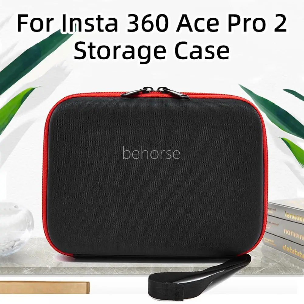 Casing pembawa untuk Insta360 Ace tas penyimpanan perlindungan anti-jatuh kotak kapasitas tinggi untuk Insta360 Ace Pro/Ace Pro 2 Aksesori