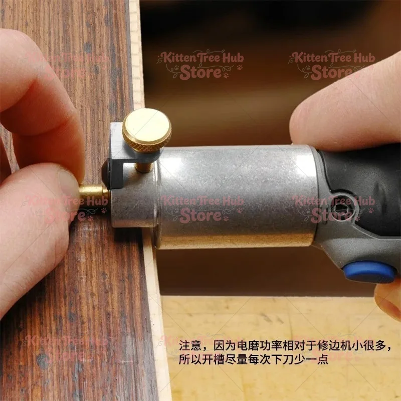 Extended milling groove edge trimming strip repair and production tools folk bakelite classical guitar