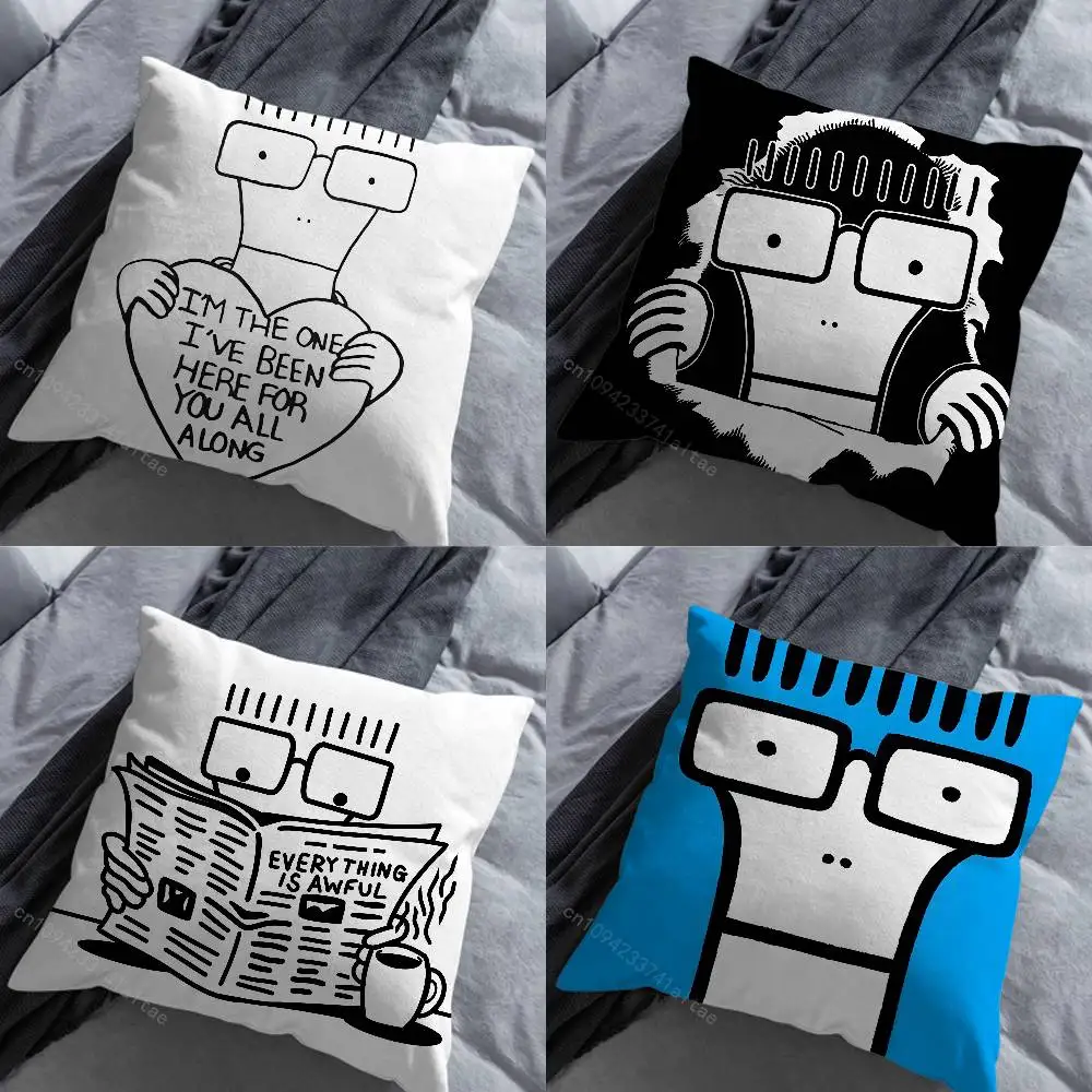 D-Descendants Milo Go To College Various Sizes Square Pillow Case For Car Home Bedchamber Decor Birthday Gift