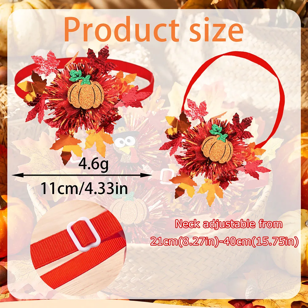 Autumn Pet Bowtie Set 3