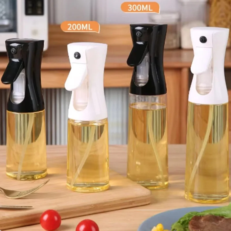 

Spray Oil Dispenser Kitchen Oil Spray for Olive Oil 200/300/500ml Kitchen Baking Camping BBQ Baking Salad Vinegar Soy Sprayer