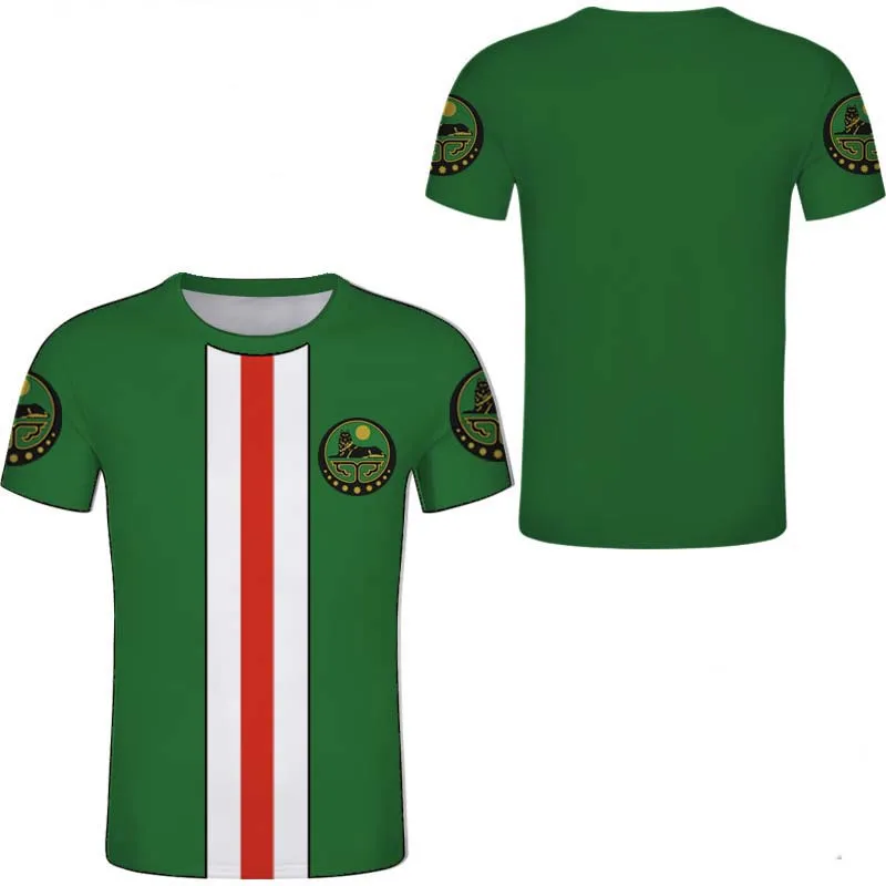 Russia Wolf Flag Chechen 3D Printed T-shirt Men Woman Chechnya T Shirt Short Sleeve Streetwear Harajuku Tees Kids Tops Clothing