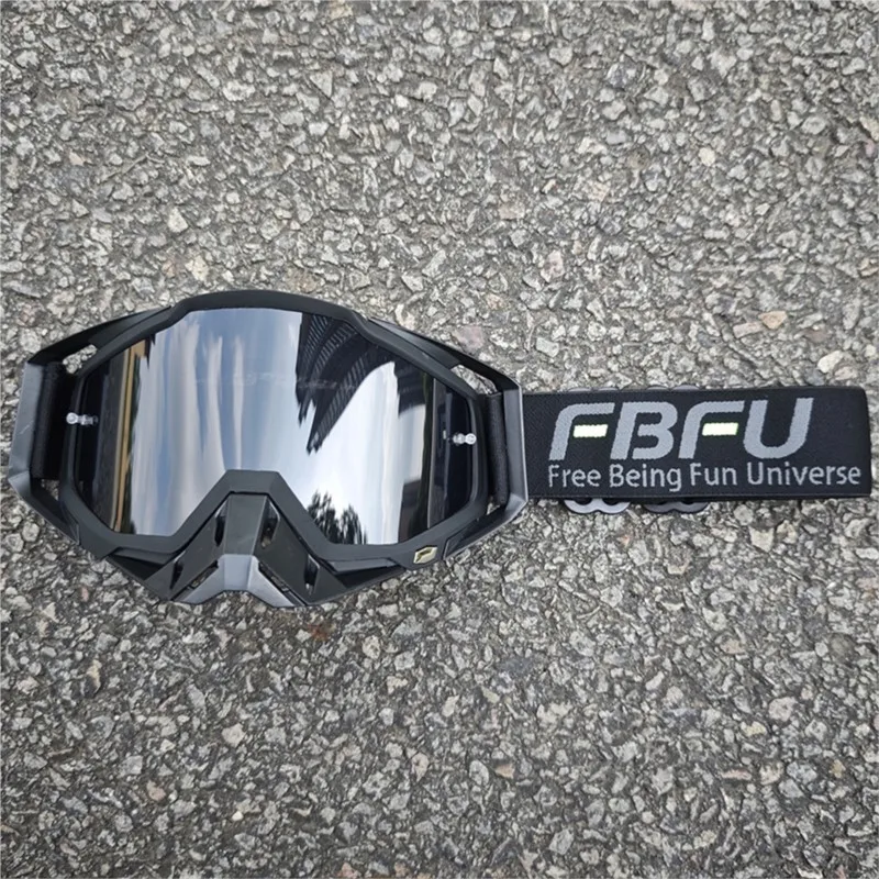 Long Distance Motorcycle Touring Goggles, Windproof Dustproof, Lightweight Ergonomic Design for Cross-Country Road Trip