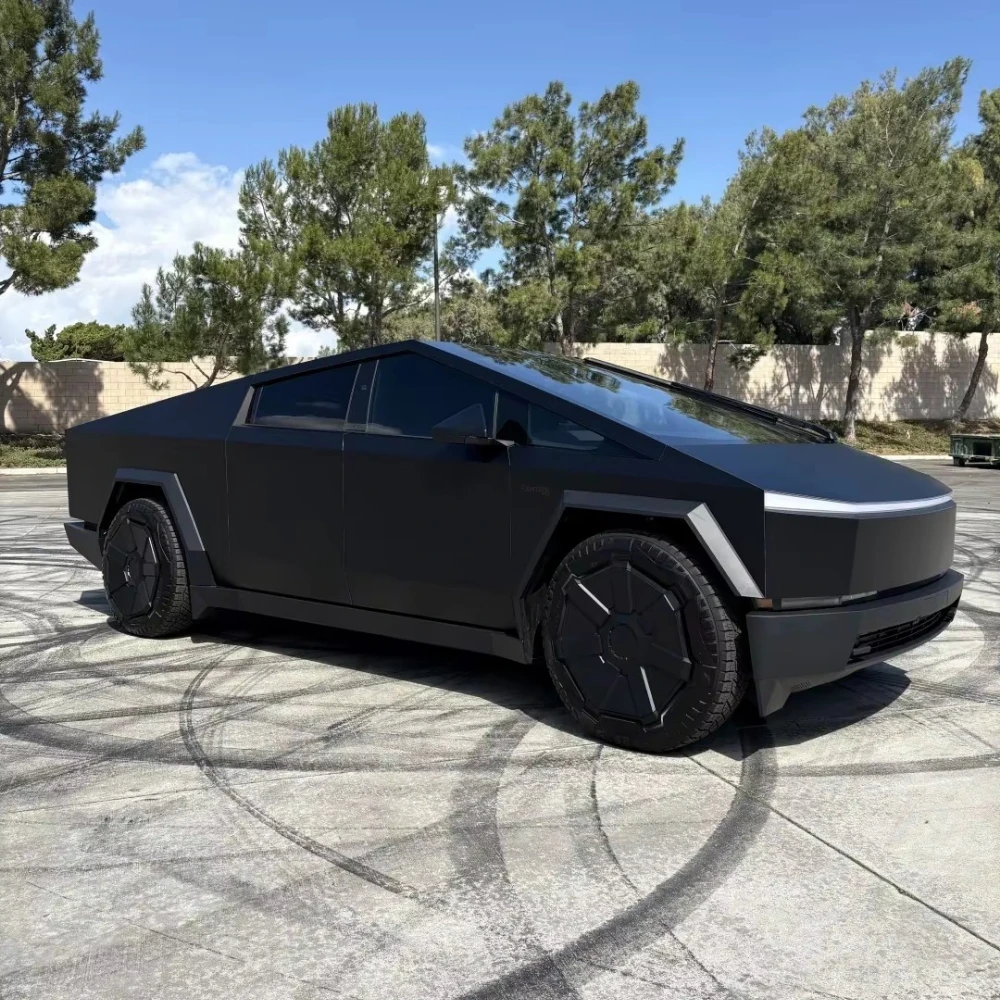 for Tesla Cybertruck 2024 2025 2026 9Mil Scratch Resistant Car Paint Protection Film Color Change Film Pre-cut PPF Decal Cover