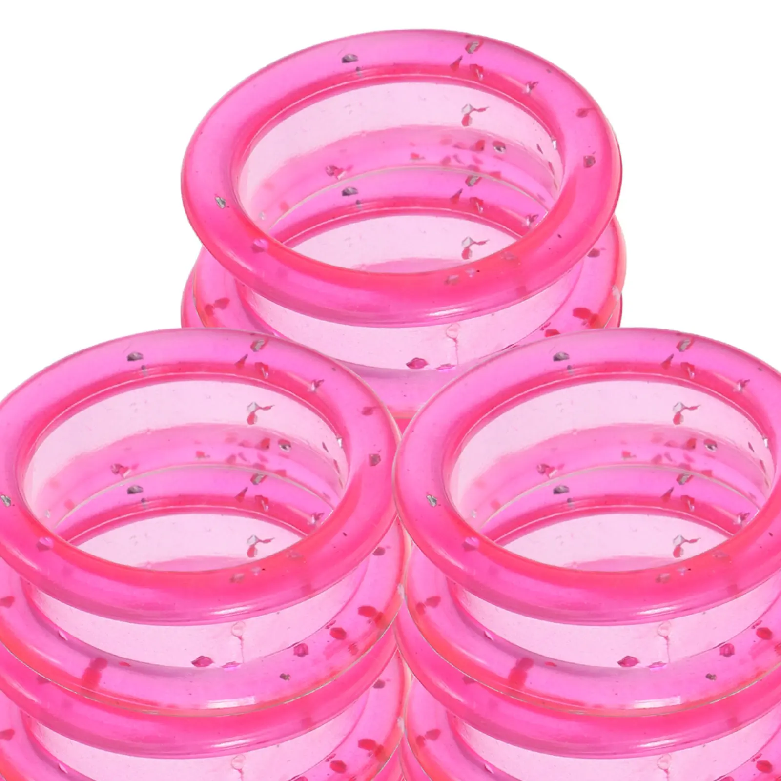 12Pcs Silicone Scissors Finger Rings Comfortable Grip Soft Finger Protection Rings Dog Grooming Tools Pet Shears Thumb Insert