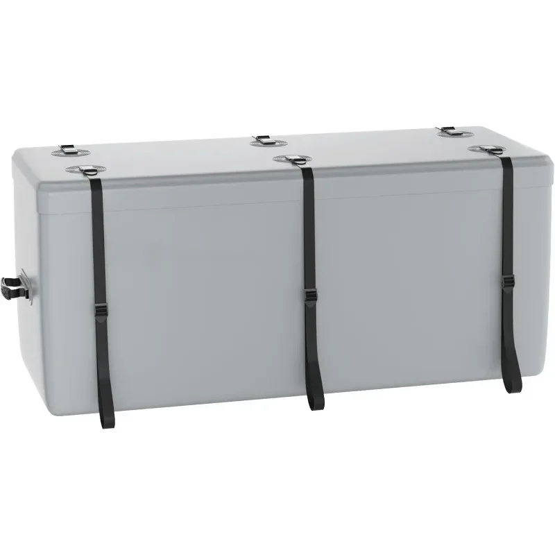 

Hitch Cargo Carrier Bag 100% Waterproof 58.5" x 22" x 25" Hitch Cargo Bag 18.2 Cubic Feet Include 6 Reinforced Straps f