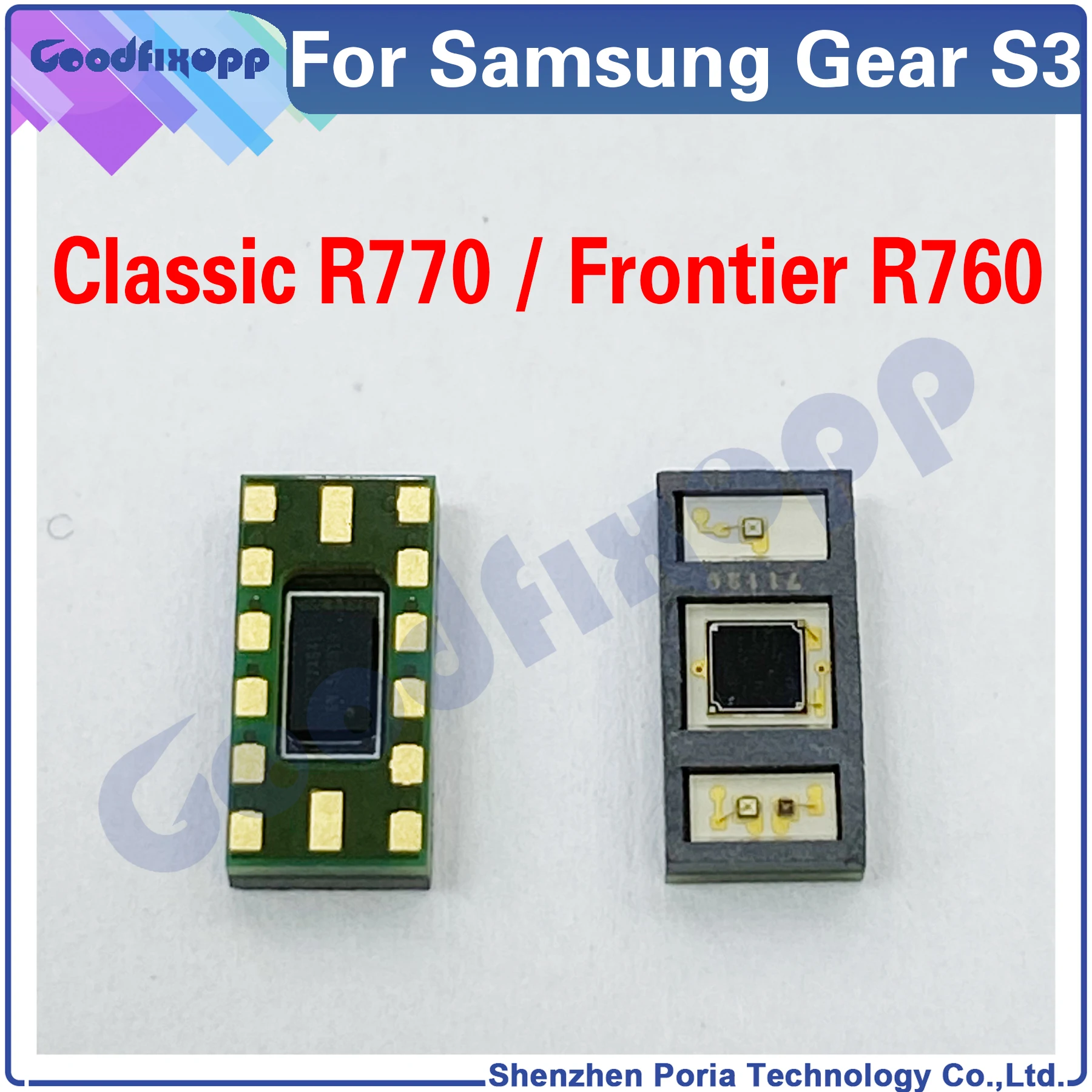 For Samsung Gear S3 Classic R770 R775 / Frontier R760 R765 Watch Heart Rate Monitor Sensor Replacement