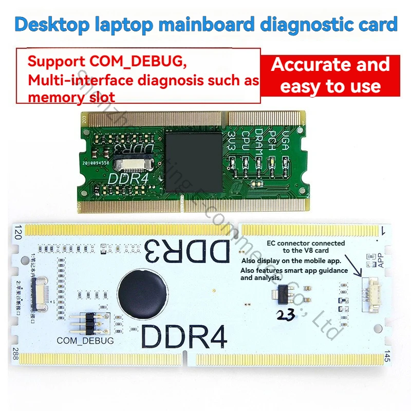 Desktop Notebook Motherboard Diagnostic Card Memory Interface Detection Card DEBUG\LPC\DDR3\DDR4