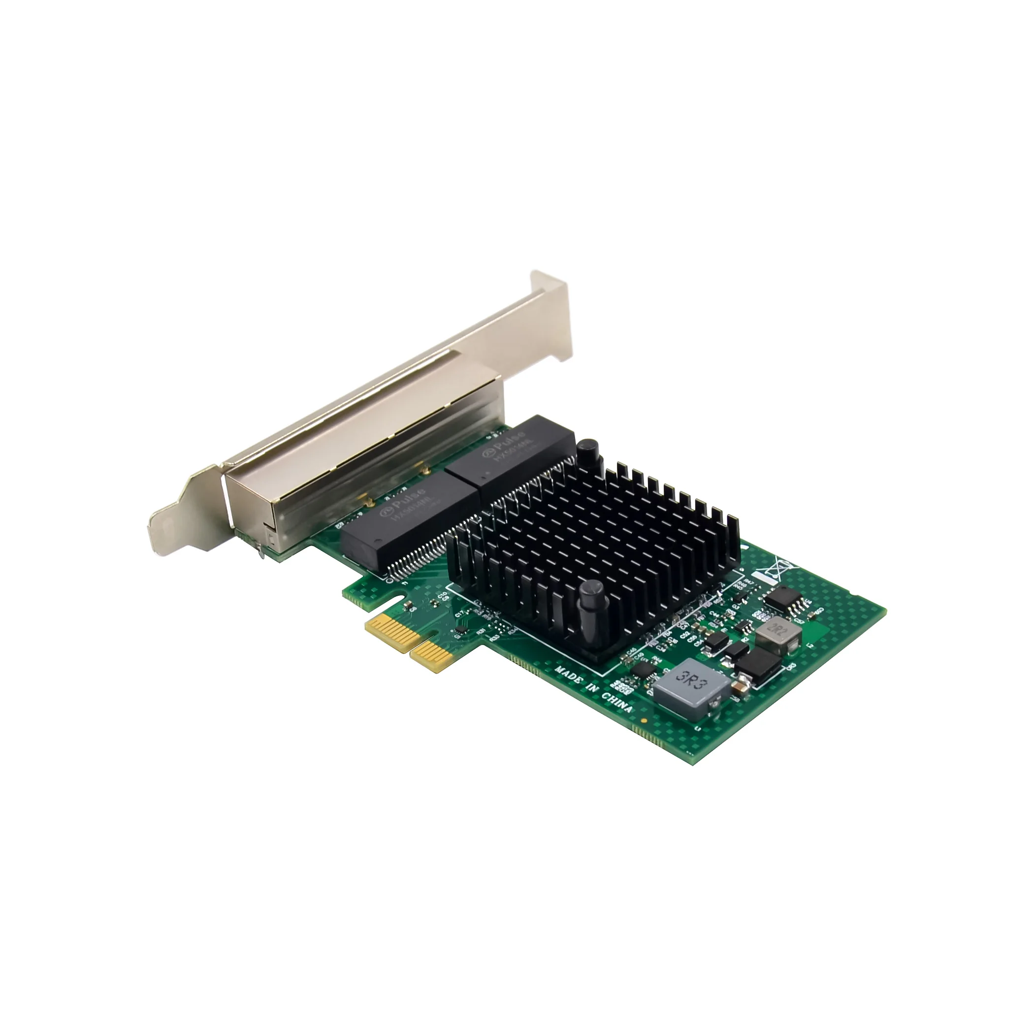 بطاقة شبكة SUNWEIT ST7209 PCIe X1 Ethernet 1000Mbps 1Gbps 4 منافذ RJ45 Lan Card BCM5719 شرائح متوافقة مع WOL PXE VLAN