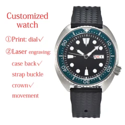 Customized 42.5mm men‘s watch Luxury automatic watch NH36 Stainless Steel Waterproof Watch Top Brand Sapphire Glass Wristwatch