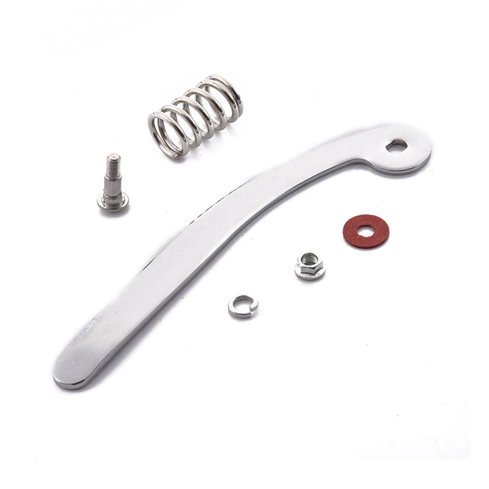 Tremolo Electric Guitar Vibrato Bridge Tailpiece Shake Replacement Parts Crank Handle Screw for Gibson Bigsby,Silver