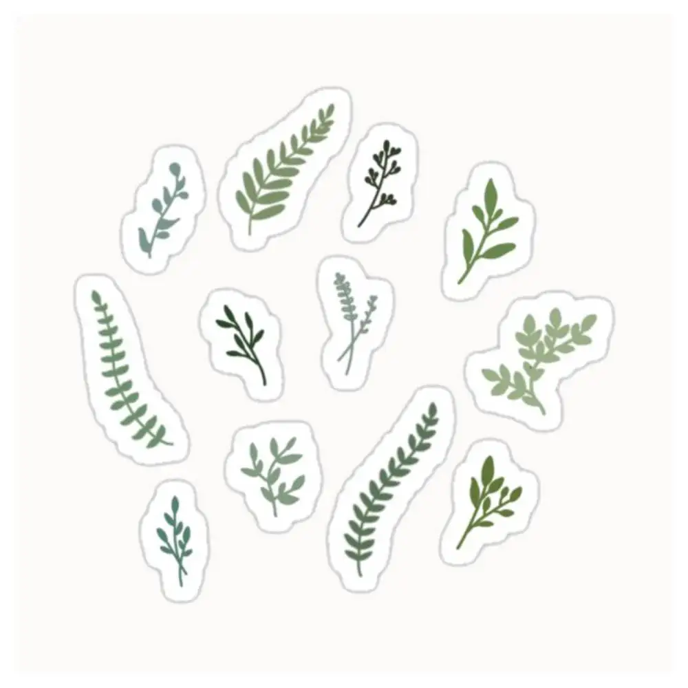 Botanical Stickers Waterproof Stickers For Decorating Car Windows Motorcycles And Computers.