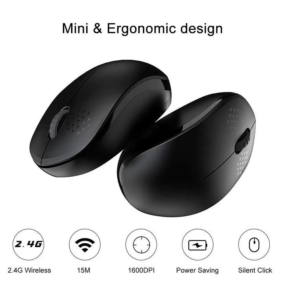 New High Quality I210 Bluetooth Wireless Cute Mouse With Women 2.4GHz Omputer Mouse Nano Receiver Silent Girl Gift 1600DPI Z1F0