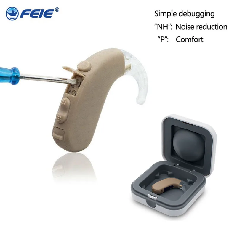 

2023 FEIE Specializes in Wholesale Digital Hearing AIDS for Deafness for the Elderly BTE High-power Wireless Hearing AIDS