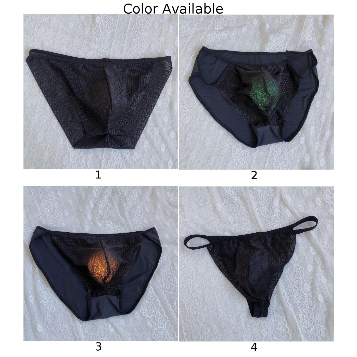 ชุดชั้นในกางเกงบุรุษ Underpant กลางแจ้งทุกวันในร่มบิกินี่เครื่องซักผ้า M ~ 2XL ไนลอนเซ็กซี่ยืด All Seasons