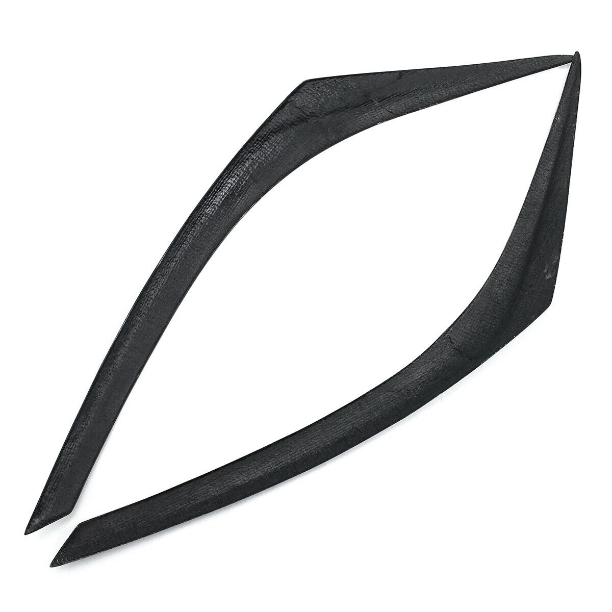 Leading-Carbon Fiber Front Headlight Eyebrow Cover Trim For Toyota CHR CH-R 2016-18