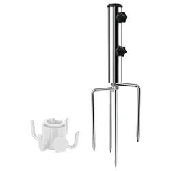 Garden Umbrella Ground Stake Outdoor Umbrella Stable Ground Stake for Outdoor Fishing Umbrella