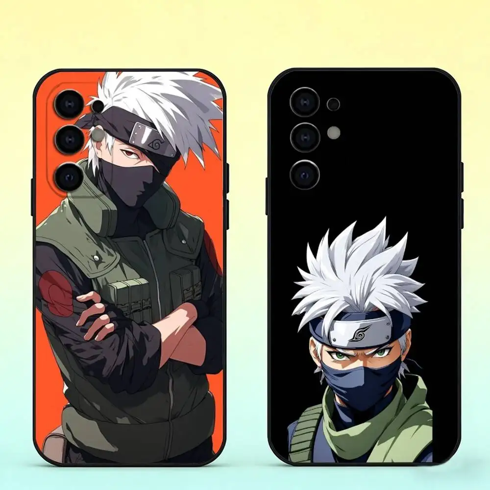 Epc K-KakashiS Anime H-Hatake Phone Case Black Silicone Soft For Samsung S25,S24,S21,S22,S23,S30,Ultra,S20,Plus,Fe,Lite