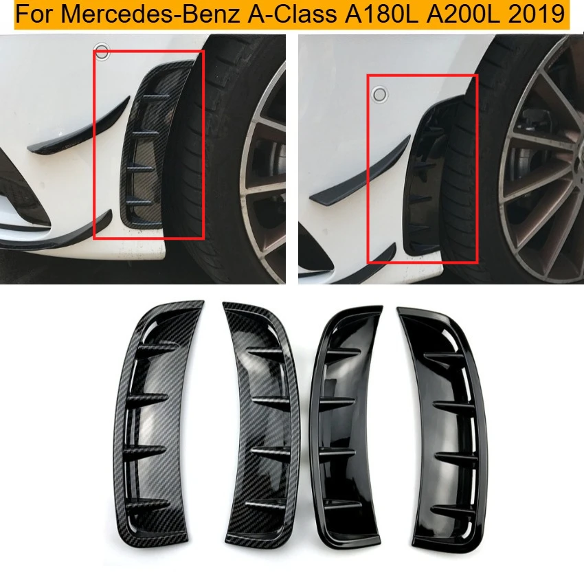 For Mercedes-Benz A-Class A180L A200L 2019 new A-Class sports front bar air inlet air knife modified trim