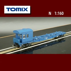 TOMIX Train Model N Type 1/160 2758 National Railway KOKIFU10000 Flatbed Car Blue Painting Train Toy