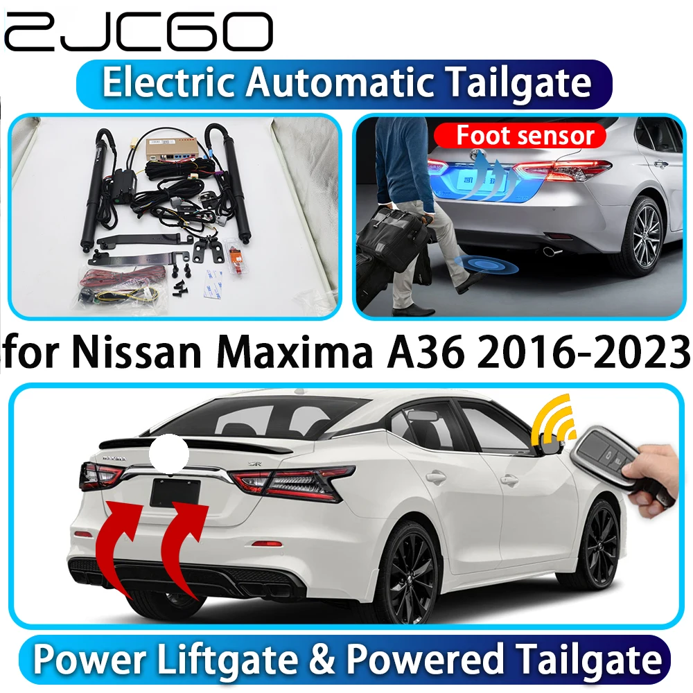 

ZJCGO for Nissan Maxima A36 2016-2023 OEM Automatic Power Liftgate Powered Tailgate Intelligent System Trunk Lift Control Kit