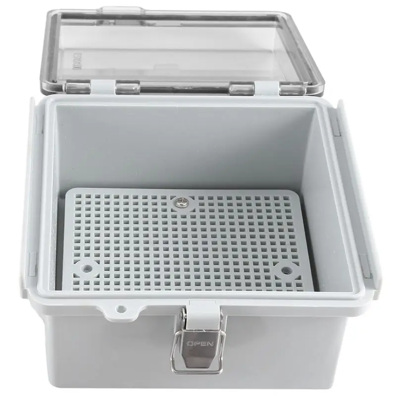 AFOURT-Outdoor Electrical Box Weatherproof Junction Box Plastic Waterproof Project Box Enclosure For Electronics Wifi Network Du