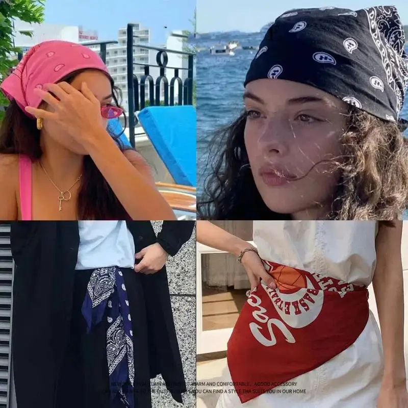 جديد 50 سنتيمتر بوهو النساء لينة الصلبة طباعة Headbands عمامة عصابات الفتيات العصابات الشعر إكسسوارات الشعر الأوشحة يلتف أحزمة