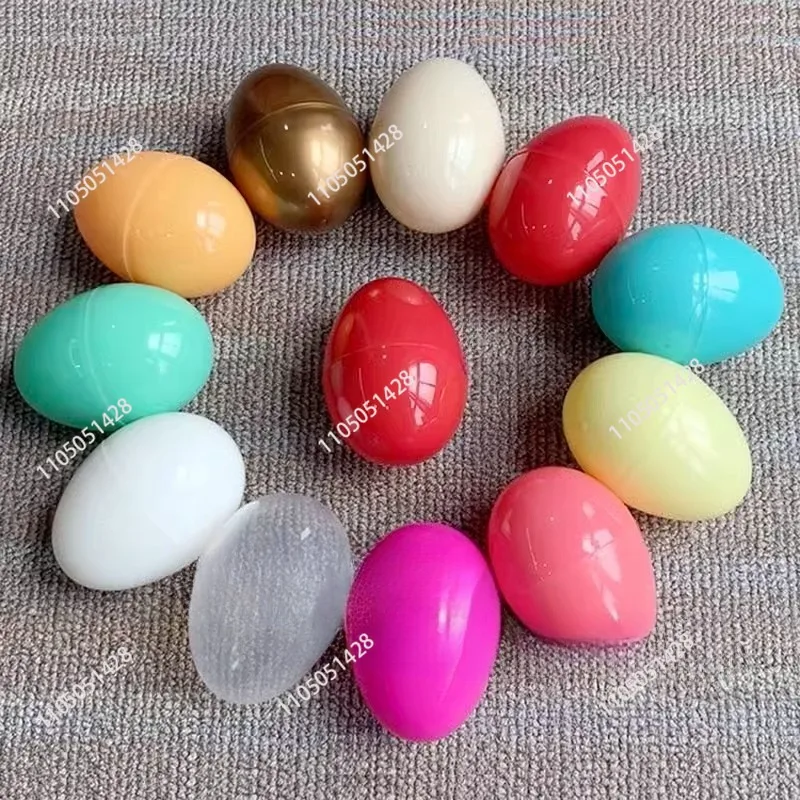 100 pcs simulated eggshells 45 * 60mm suitable for holiday parties, event props, Easter eggshells