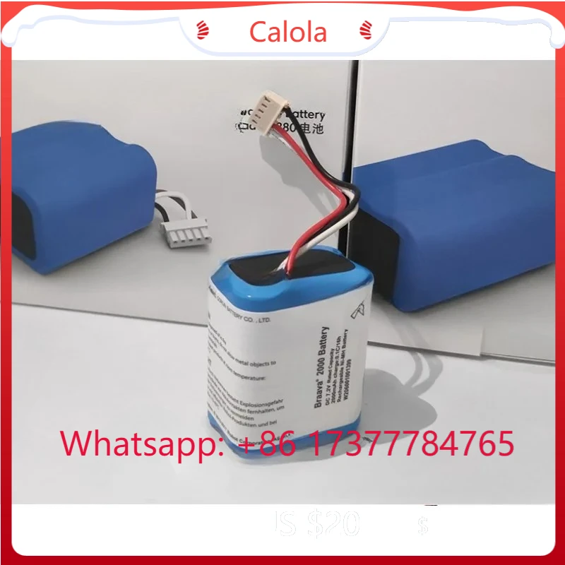 Original Mint5200C For iRobot Braava 380 380t 381 7.2V Ni-MH Rechargeable