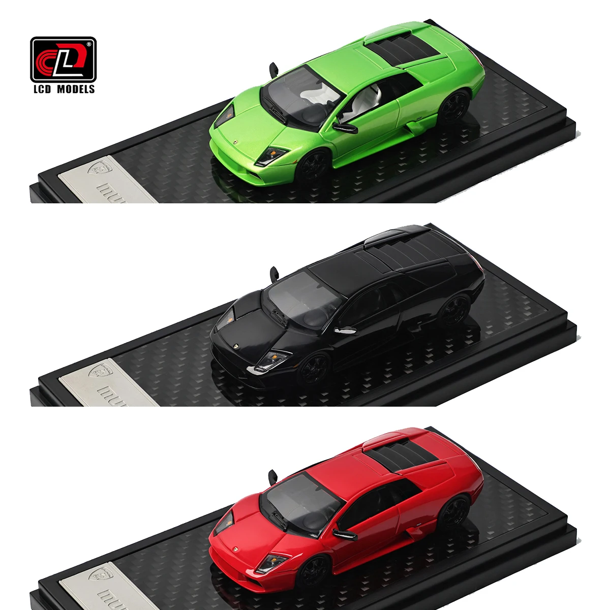 

Предпродажа ЖК-дисплея 1:64 Lamborghini Murcielago с открытым капюшоном, литая под давлением диорама, коллекция моделей автомобилей, миниатюрные игрушки