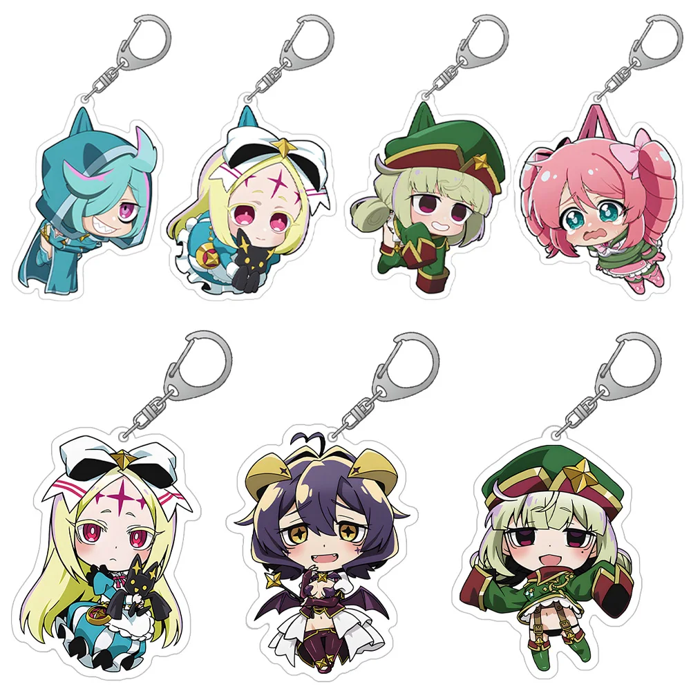 Loen Store Gushing over Magical Girls Venalita Roboko Nemo Anemo Kiwi Araga anime peripheral cute keychain Bag pendant gift