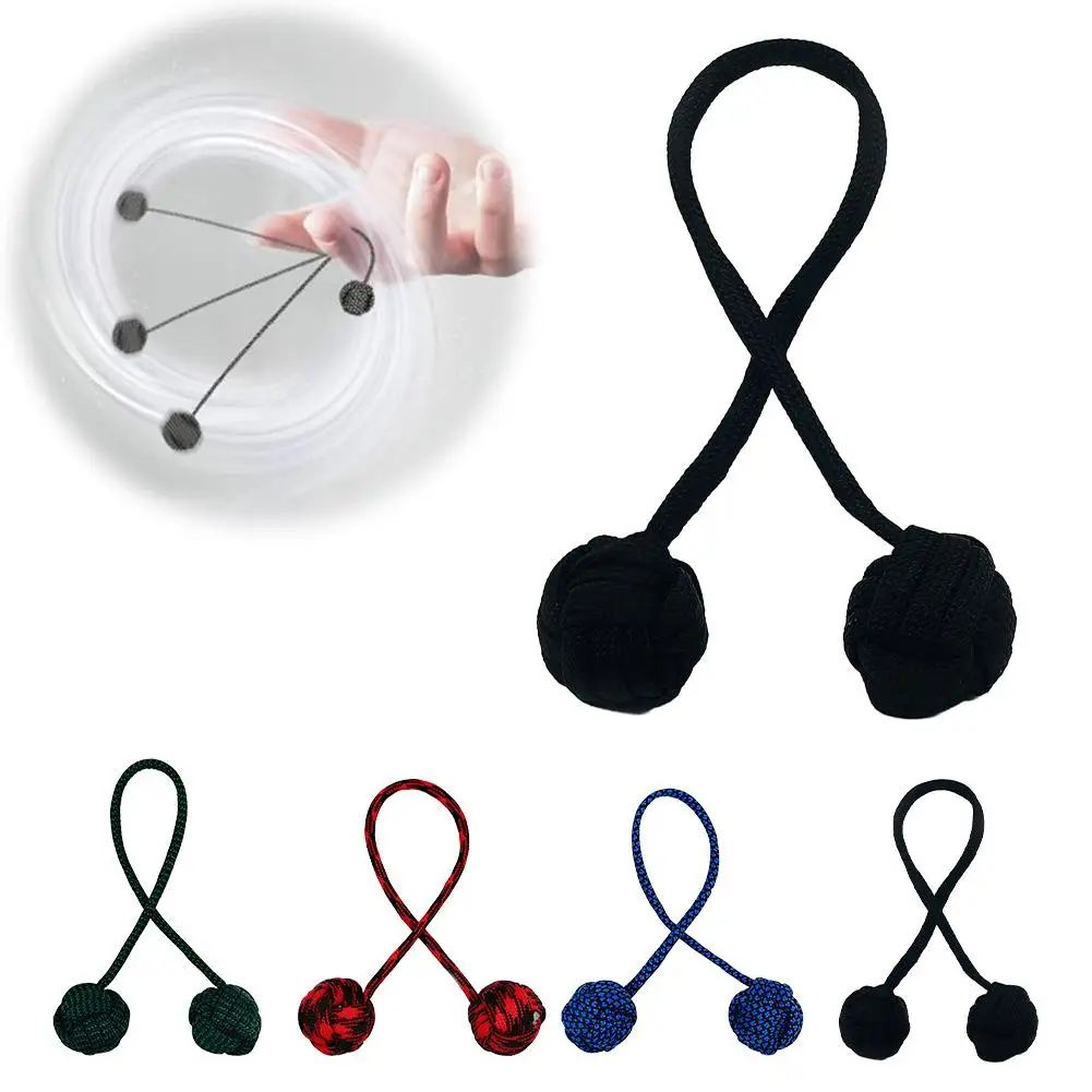 Fidget Beads Skill Begleri Toy Worry Bead Finger Skill Stress Relief Paracord ADHD Movement Finger Extreme Autism Stress W7K4