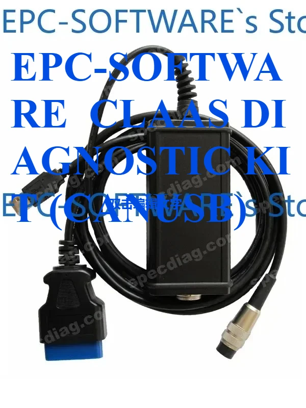EPC-SOFTWARE  CLAAS DIAGNOSTIC KIT (CANUSB)