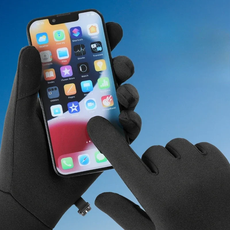 2025 شاشة تعمل باللمس أصابع طويلة قفازات للدراجات النارية قفازات ركوب الدراجات الناعمة ل ركوب الدراجات على الطرق الجبلية سباق النساء الرجال دراجة رياضية