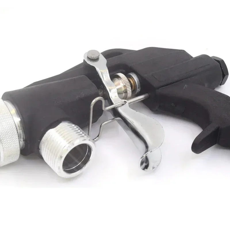 Hot Sale Pneumatic Real Stone Paintball Coating Machine Spray Gun High Atomization Nozzle Putty Nozzle Cement Mortar Sandblastin
