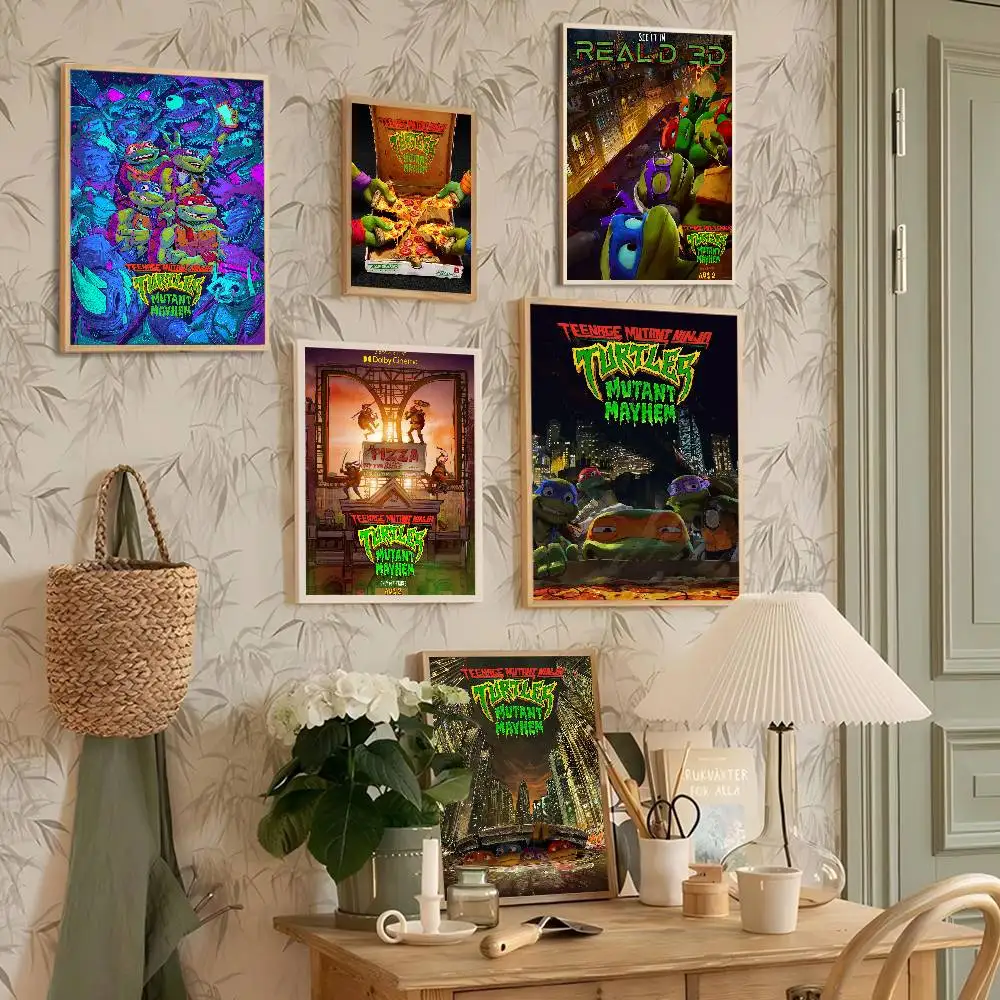 

N-Ninja Turtles Classic Movie Posters HD Quality Poster Wall Art Painting Study Nordic Home Decor