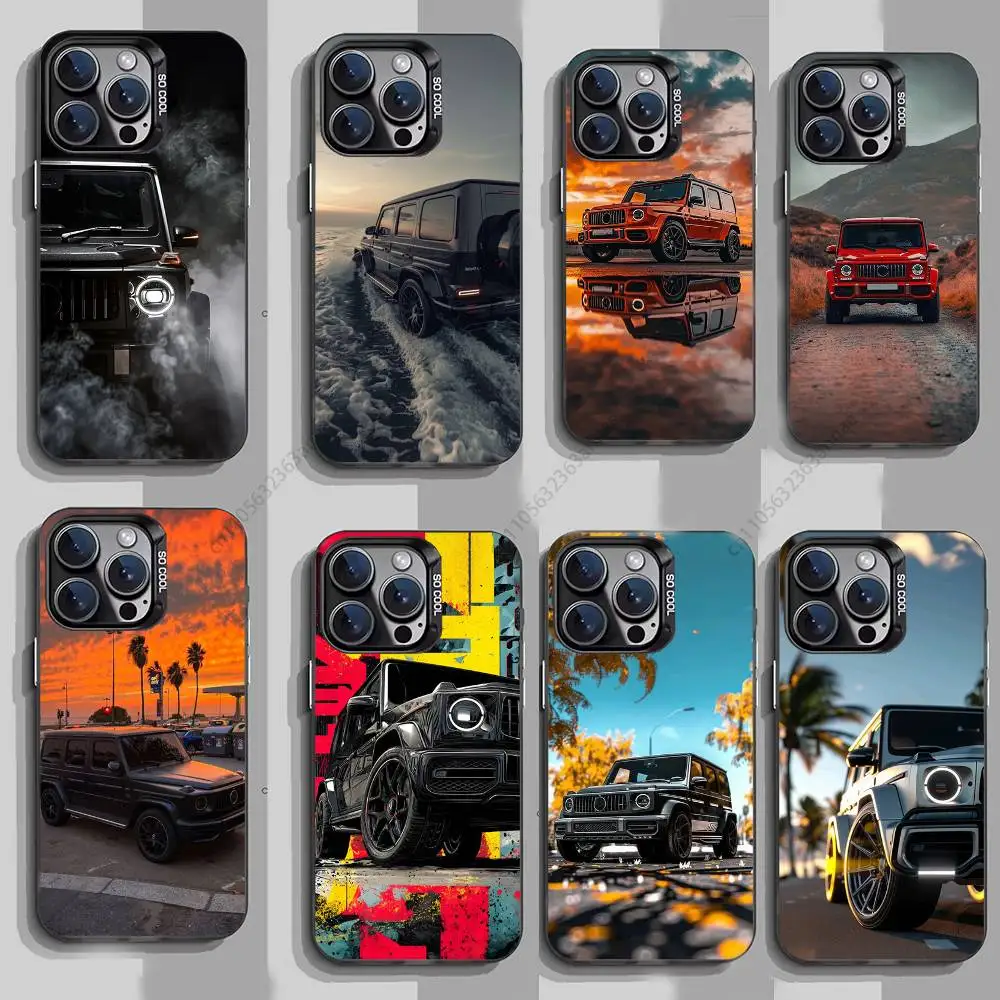 Funda para Teléfono con Diseño Artístico M-MerCedE-S para iPhone 15 16 Pro Max Air SE 11 13 Pro 14 Plus 12 11Pro 15Pro Max 16e