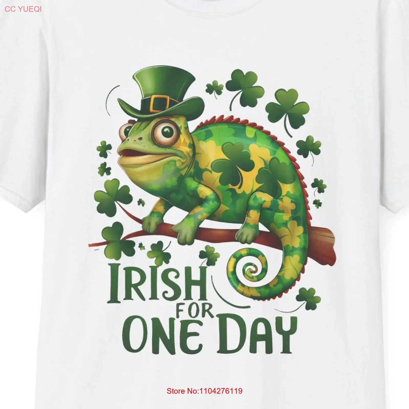 St Patricks Day Chameleon T Shirt Shamrock for Irish Celebration Green Top Paddy's Fun Drinking Alcohol Beer vintage Washed