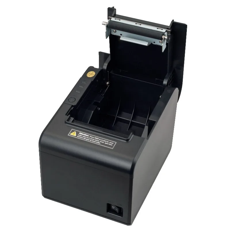 80mm Restaurant Desktop Thermal Receipt Printer with Cutter WiFi/USB/Ethernet/Serial Connectivity for Business Use