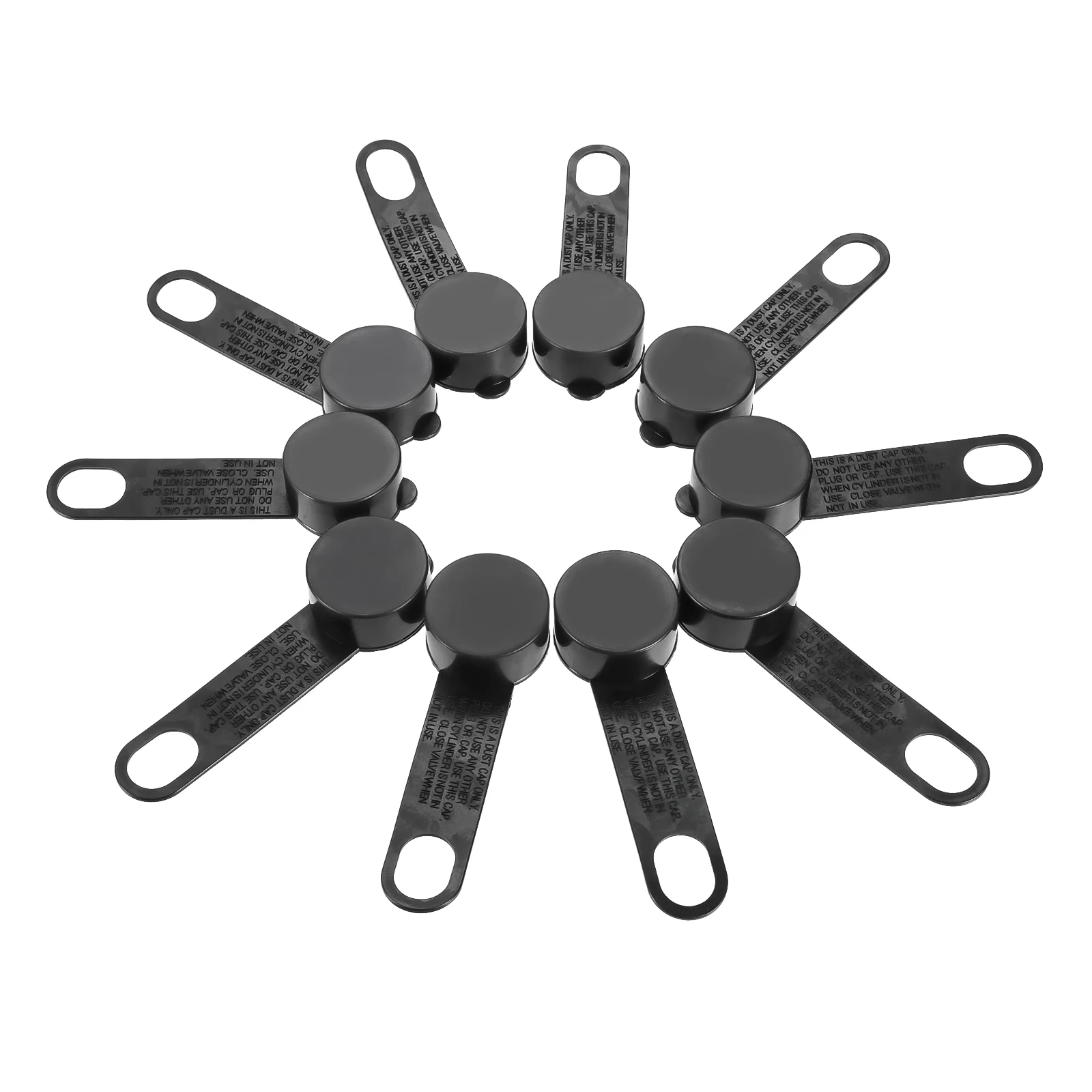 10Pcs QCC1 Dust Cap Thread Cap Accessories Replacement Suitable for QCC Propane Adapter For Propane Tank Cyliner Easy to Remove