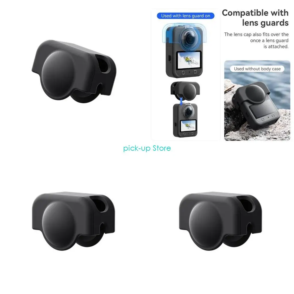 Q5WA Гибкий силиконовый защитный корпус крышки для 360 камеры Shockper Design