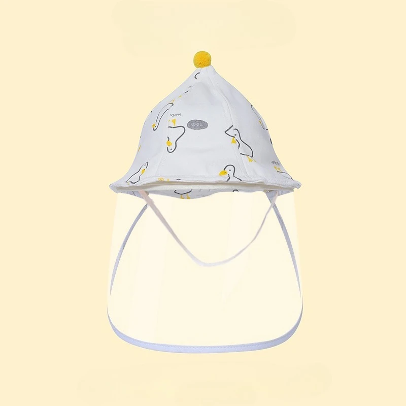 

2025 Spring-Autumn Newborn Cotton Fisherman Hat: Unisex, cute adorable, breathable skin-friendly, anti-droplet protection!
