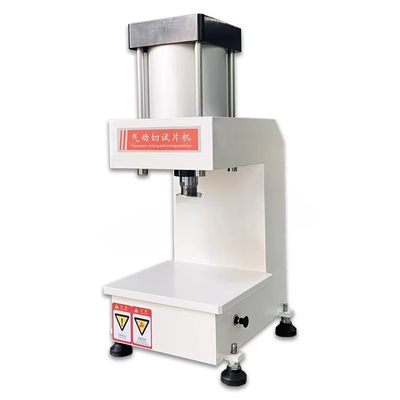 Pneumatic specimen cutting machine Plastic leather punching testing machine Specimen cutting punching sampling machine