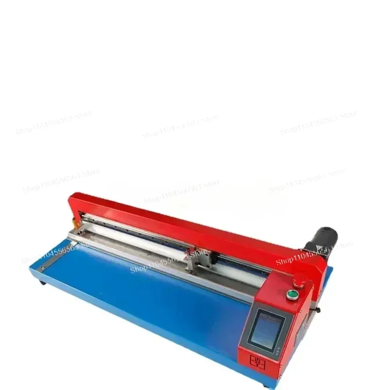 ماكينة تقطيع وتجعيد الألواح الشق الكهربائية مقاس 81 سم، لوح رمادي من الورق المقوى للتدقيق التلقائي على شكل حرف V