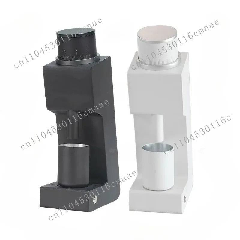 Hotel Household 48mm Espresso Coffee Grinder Machine Automatic Adjustable Conical Burr Mill Electric Single Dosing Battery