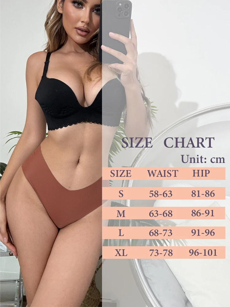 15 قطعة ملخصات المرأة سلس رقيقة جدا ملابس داخلية جيدة التهوية مثير منخفضة الخصر بسط الملابس الداخلية الرطوبة فتل سراويل رياضية