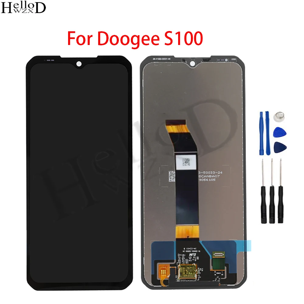 

ЖК-экран 6,58 дюйма Для Doogee S100, ЖК-дисплей, сенсорный экран, дигитайзер, сенсорная панель в сборе, замена