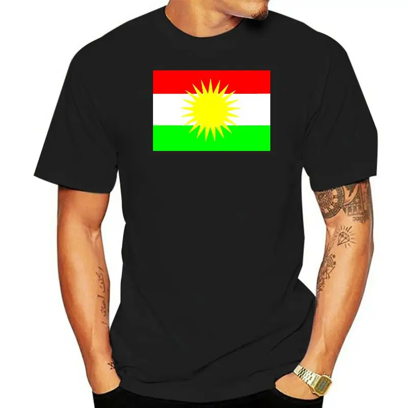 Men Funy T-shirt Kurdistan Flag T Shirt Flag Kurdish Grunge Design Shirt Vintage Flag Tee tshirs Women T Shirt