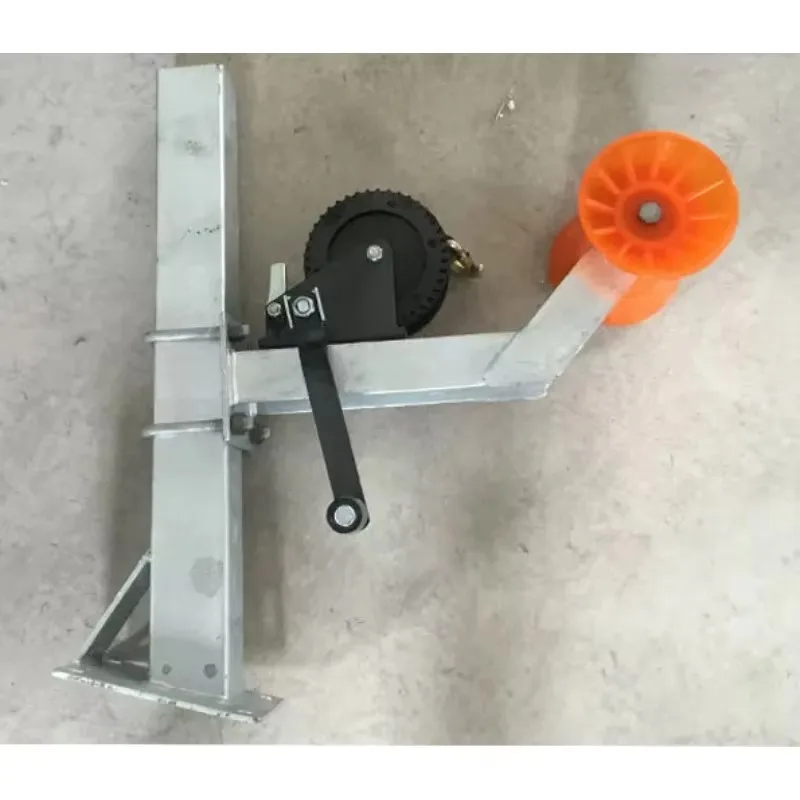 Adjustable Marine Trailer Winch with 1200 Lb Winch and Roller  1pcs